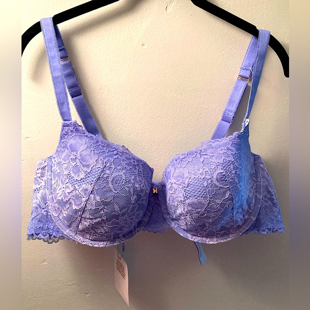 Savage X Fenty Lavender Lingerie Bra